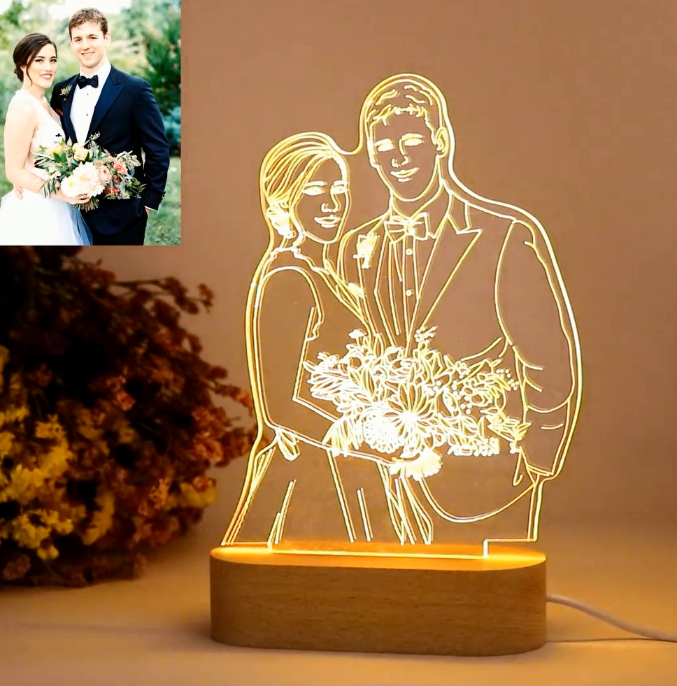 Custom Photo 3D Lamp