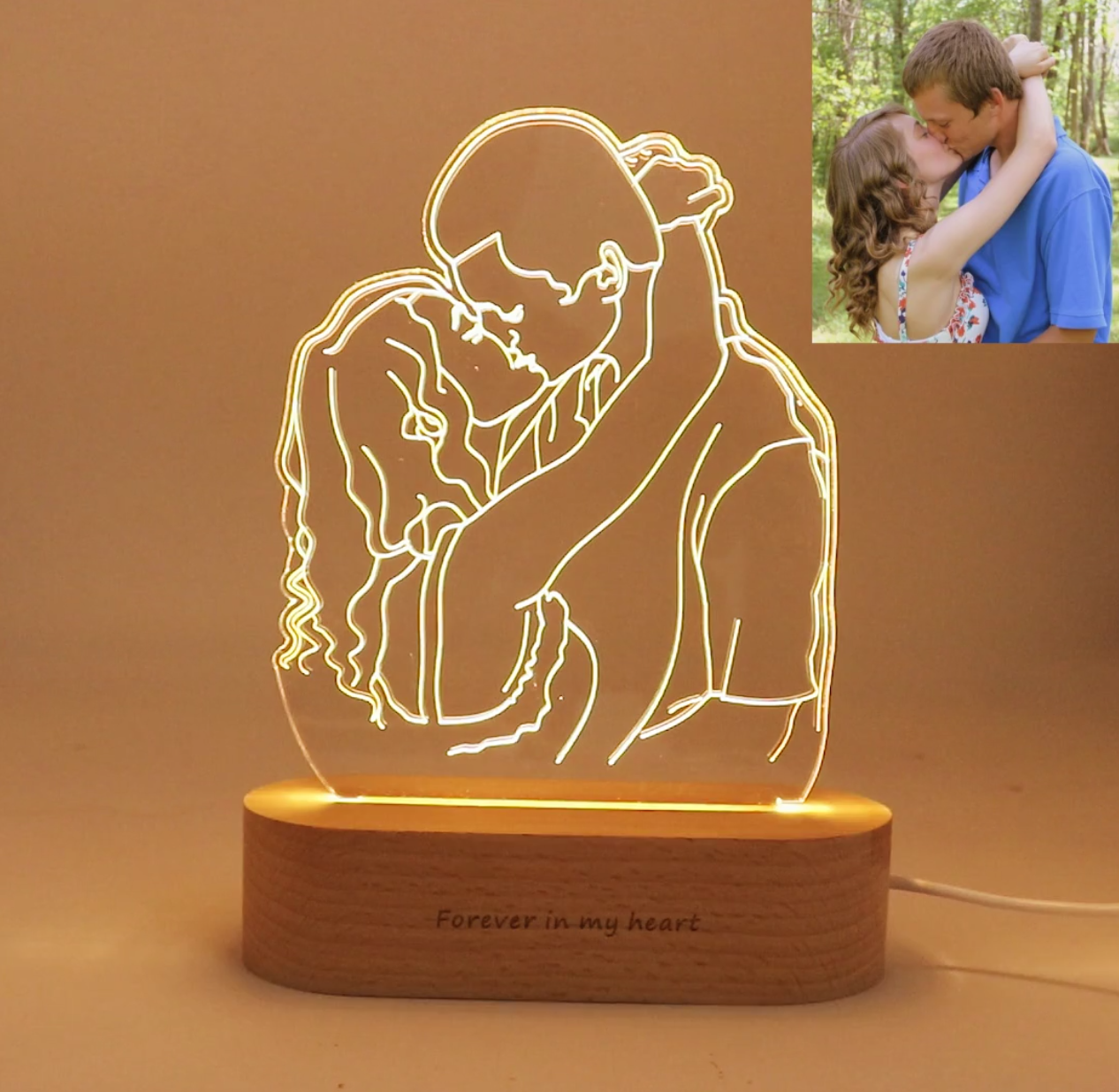 Custom Photo 3D Lamp