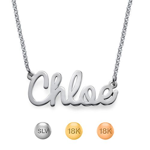 Personalized Carrie Name Necklace