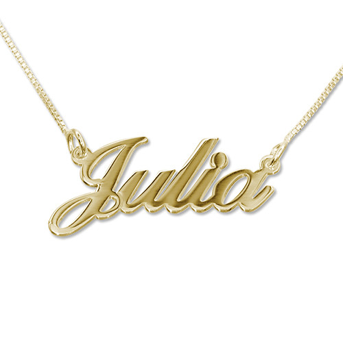 Small Classic Name Necklace